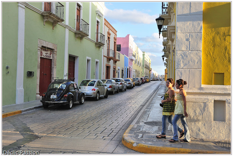 Dans les rues de Campeche