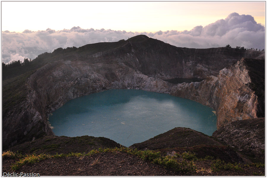 Cratère du volcan Kalimutu - Flores -