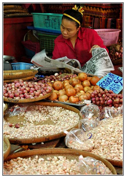 Sur le marché