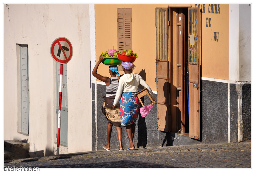 En route pour le marché