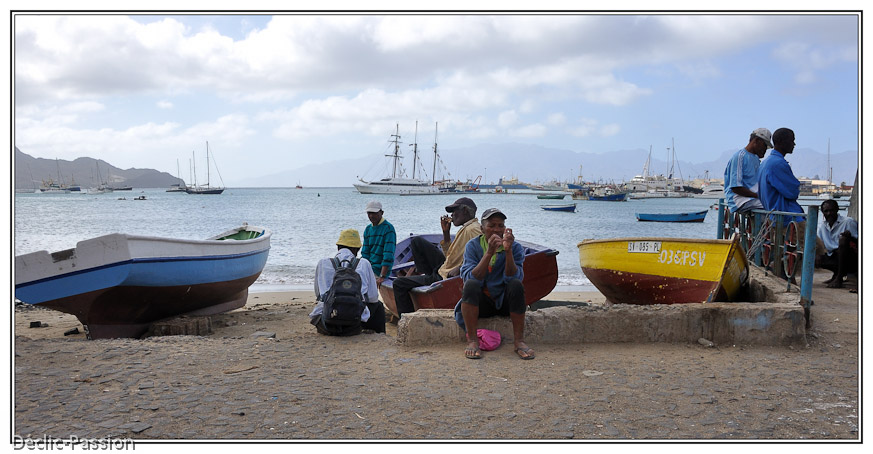 Ambiance sur le port de Mindelo