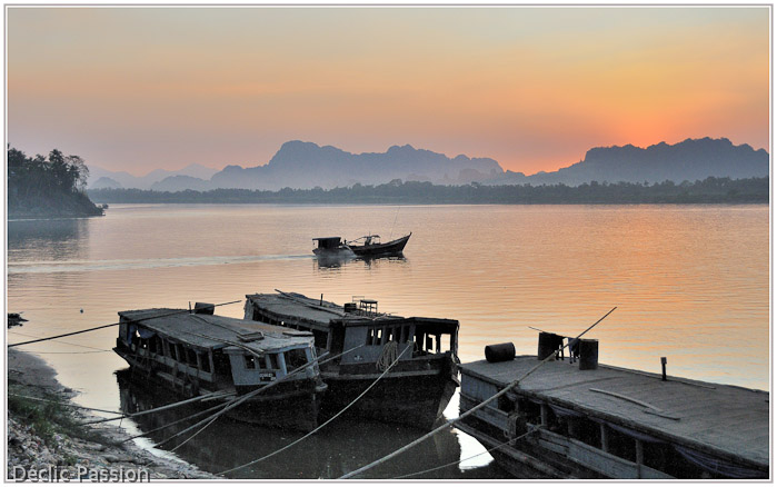 Coucher de soleil sur Hpa-an