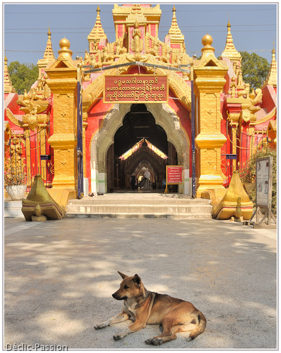 La pagode Kuthodaw, construite en 1857