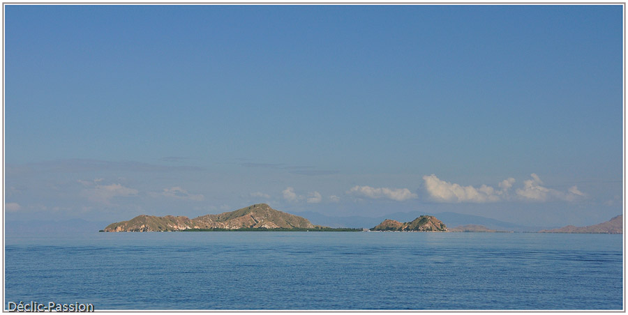 En direction de l'Ile de Rinca