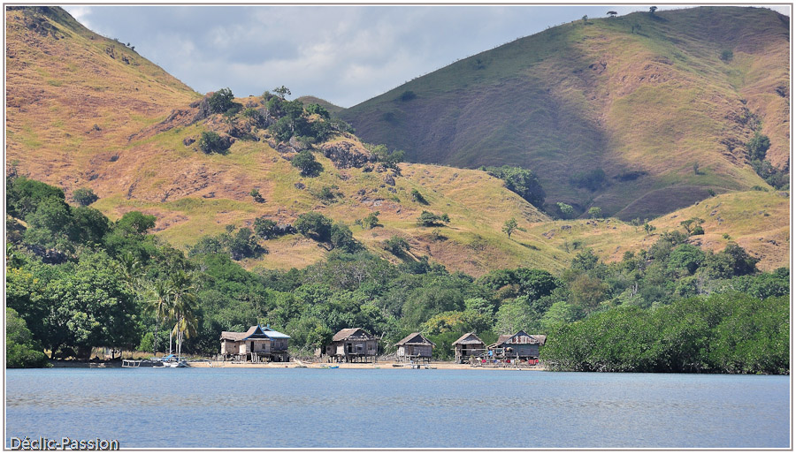 Un village de pêcheurs entre Flores et Rinca