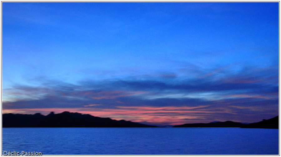 Lever de soleil, il est 5h30 du matin ! 