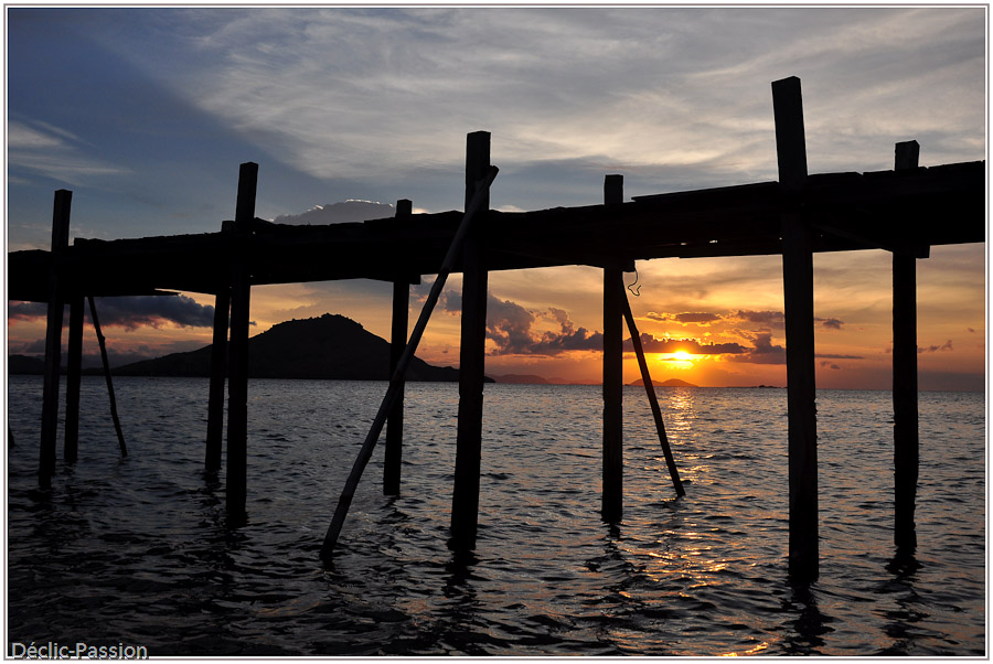 L'estacade de l'ile de Kanawa