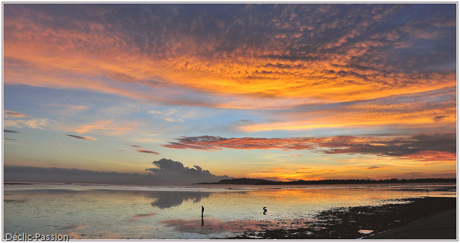 Coucher de soleil sur Gili-Air